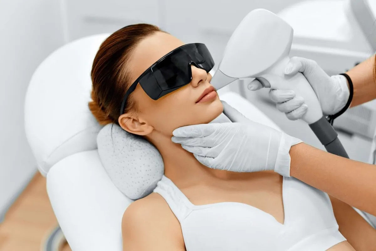 Laser hair removal service